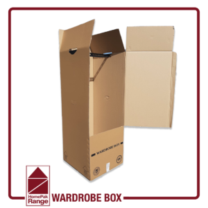 Wardrobe Box with rail